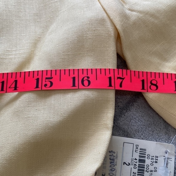 Christian Dior yellow skirt and jacket size 2 - Picture 6 of 14